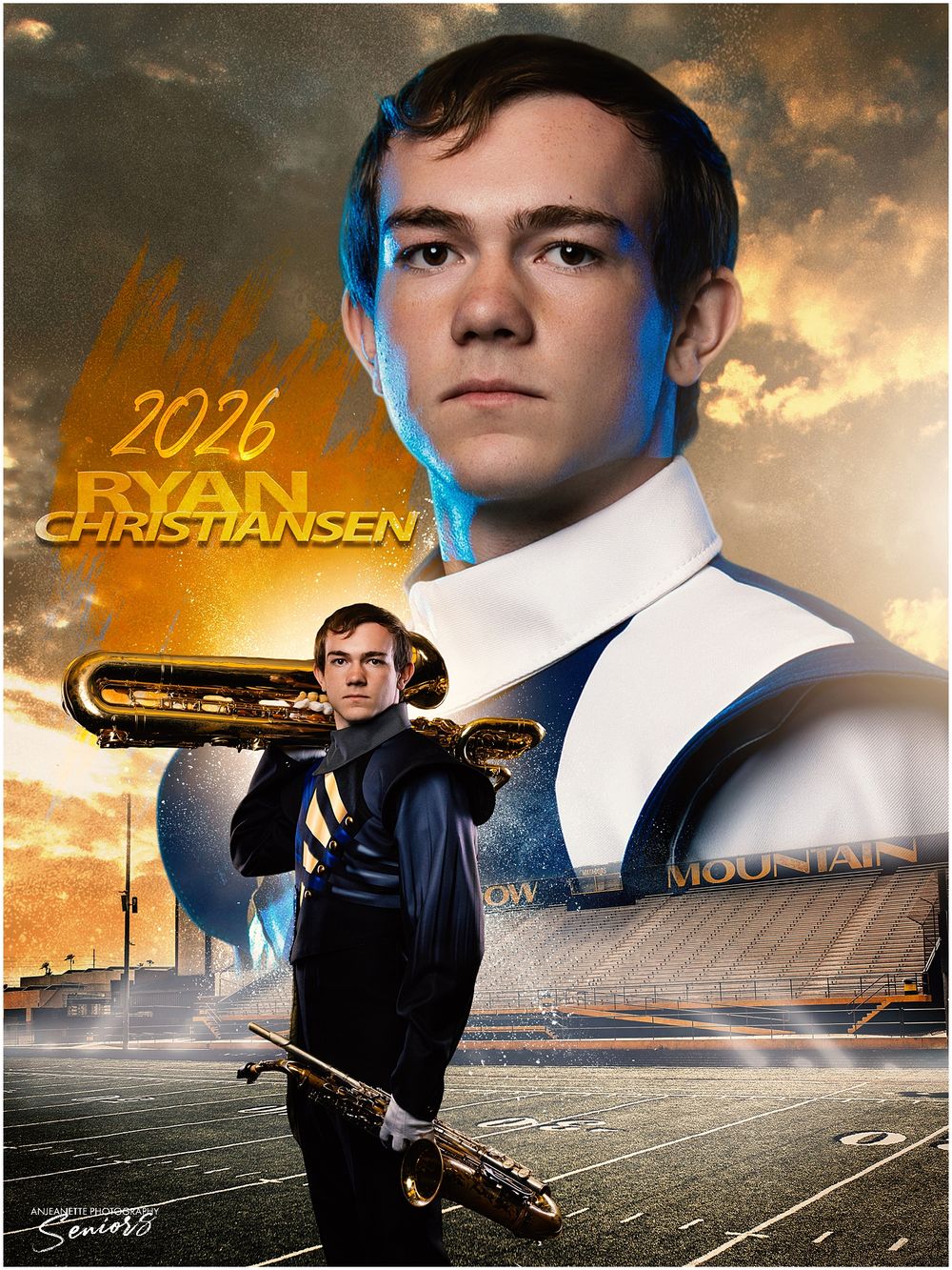 AZMBA WGAZ AZ Banners Marching Band group photos Pictures Phoenix Anjeanette Photography senior pictures bit.ly/PhoenixSeniorBanners