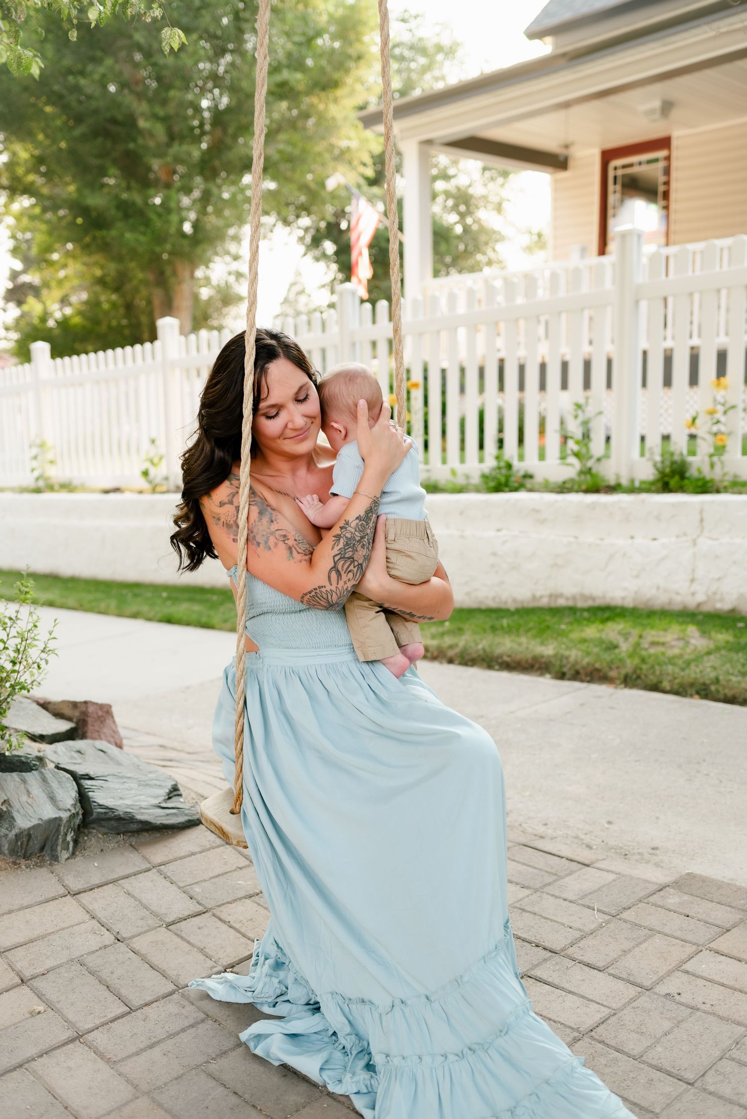W 2nd St. Green River Family Session