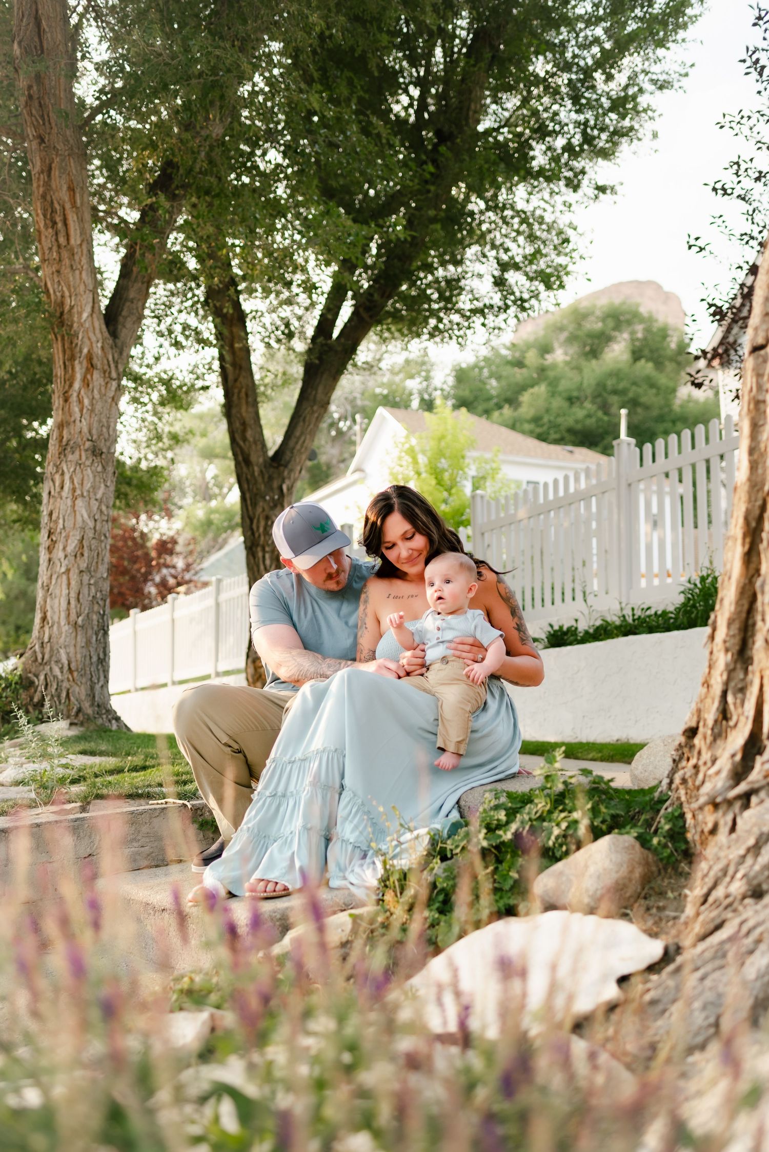 W 2nd St. Green River Family Session