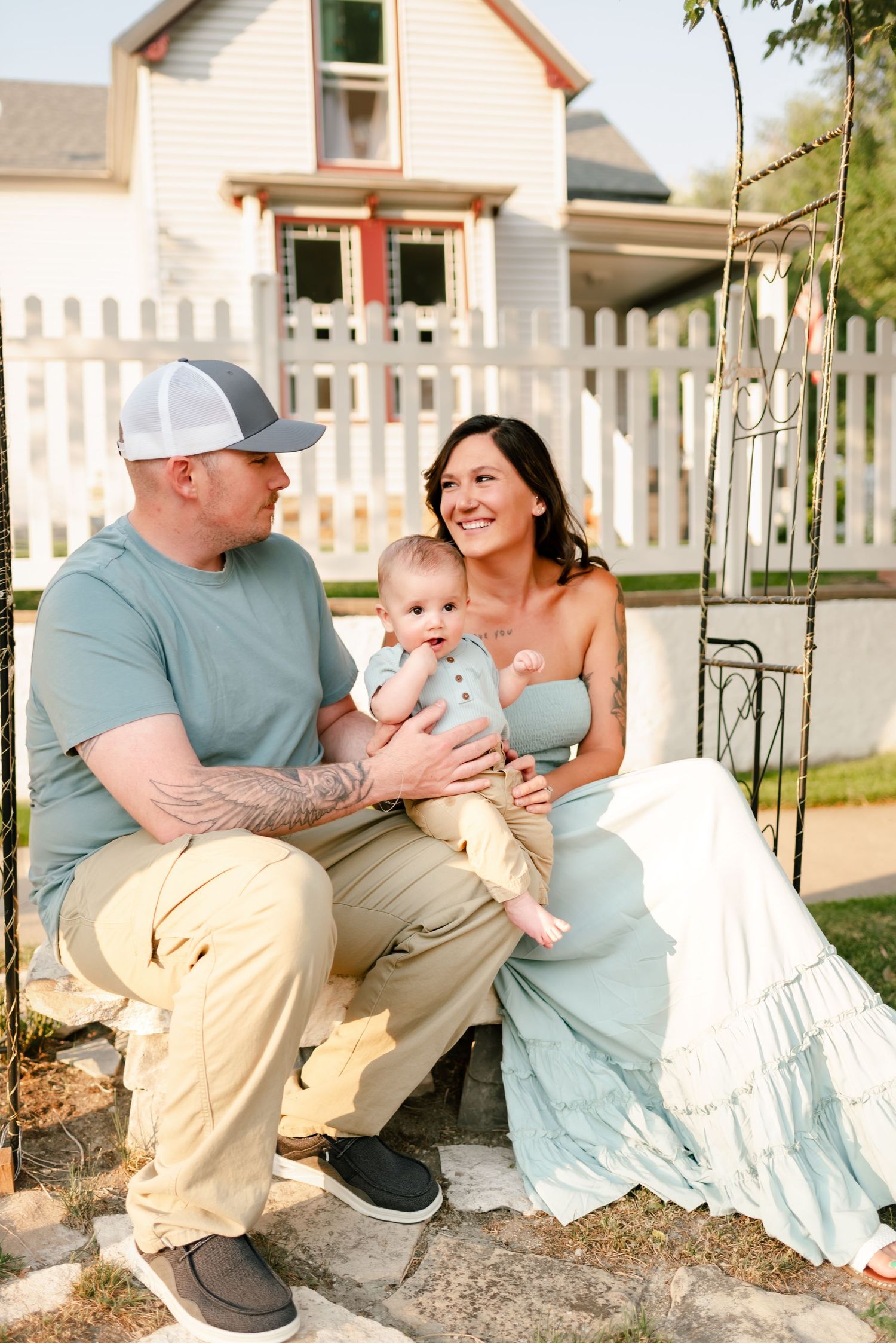 W 2nd St. Green River Family Session