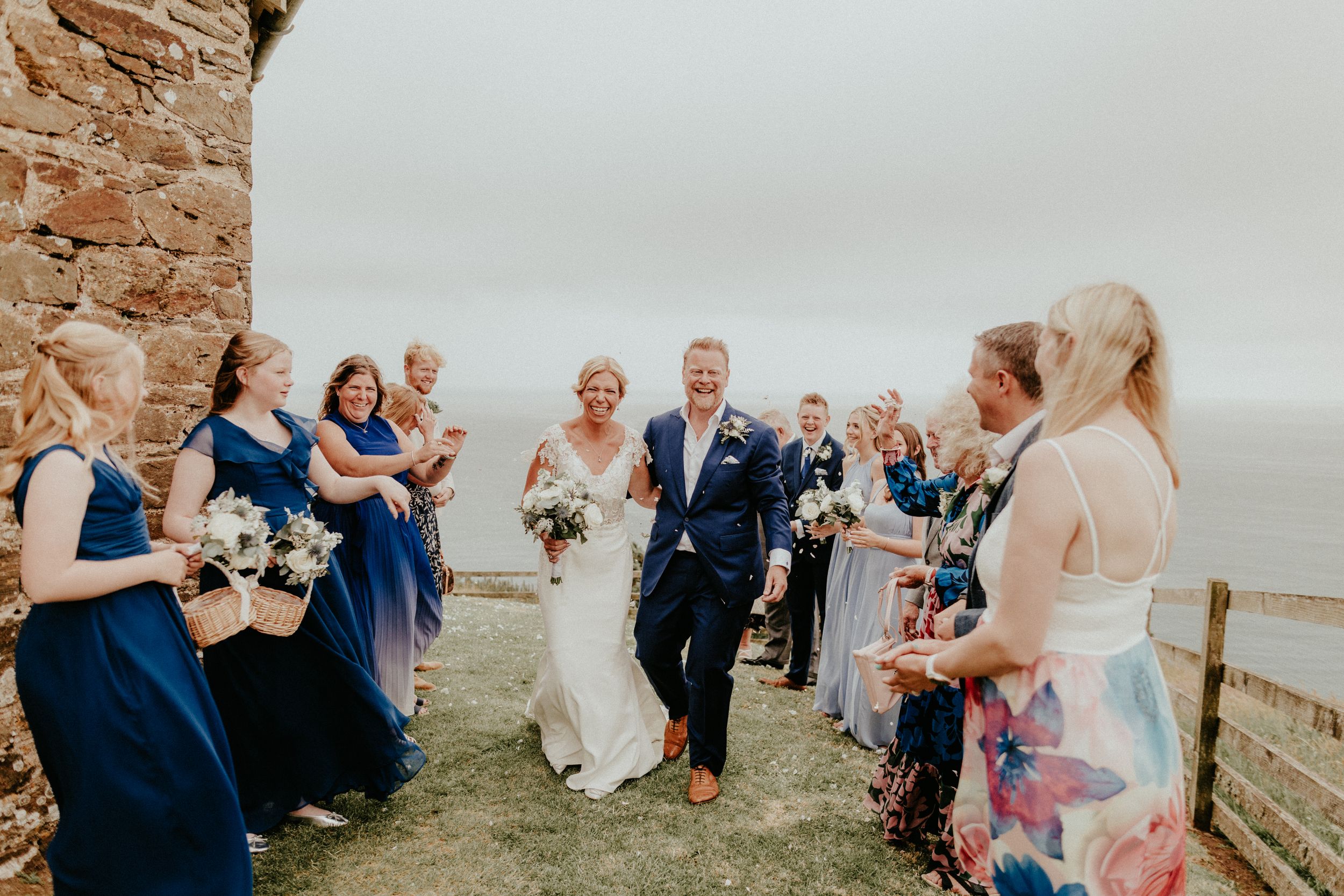 Cornwall and Devon wedding & Elopement photography by Olivia Rossi Photography - Creative wedding photography - Caerhays estate Weddings