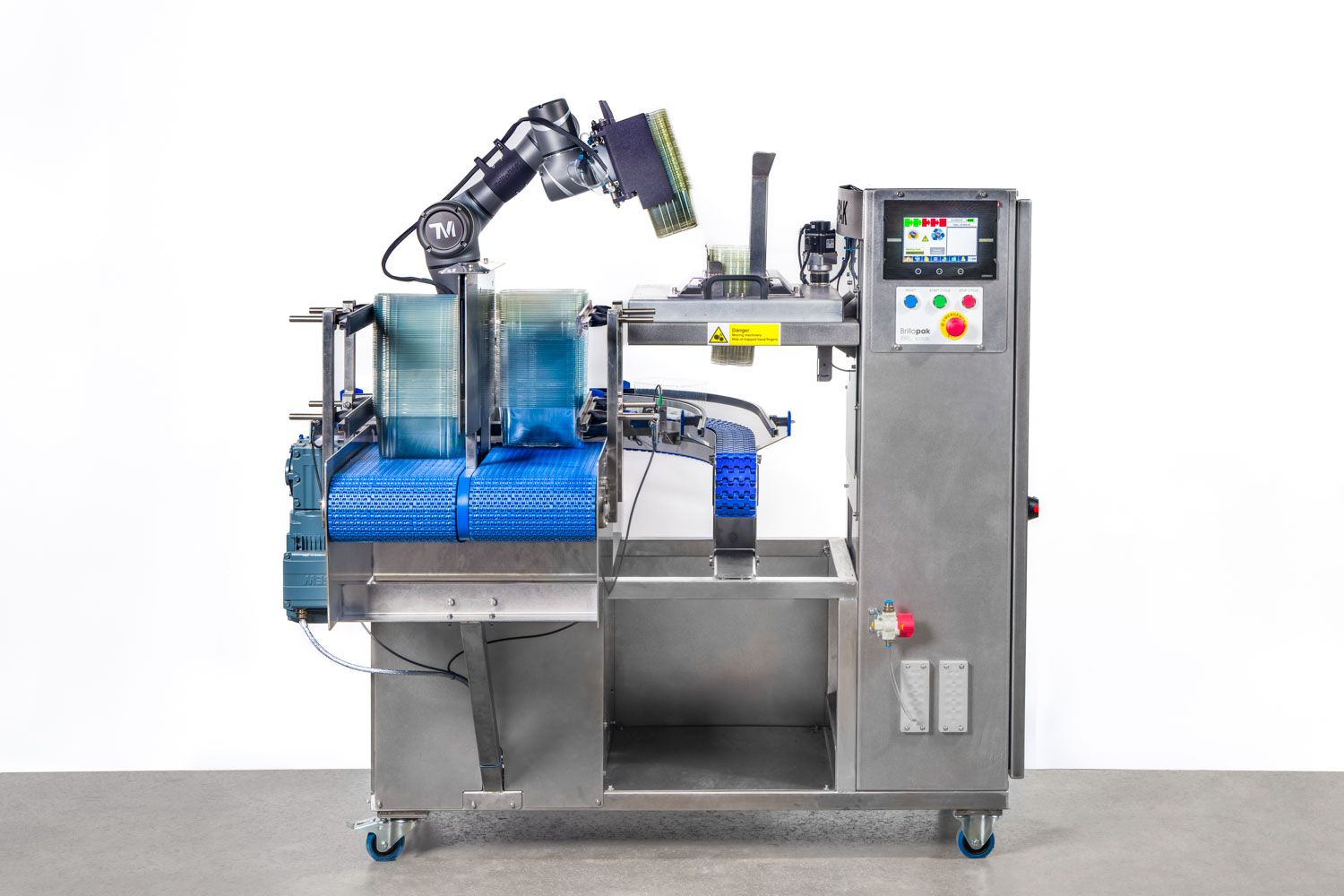 Brilopak industrial packing machinery photography in studio -1