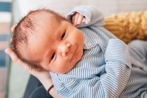 baby on lap