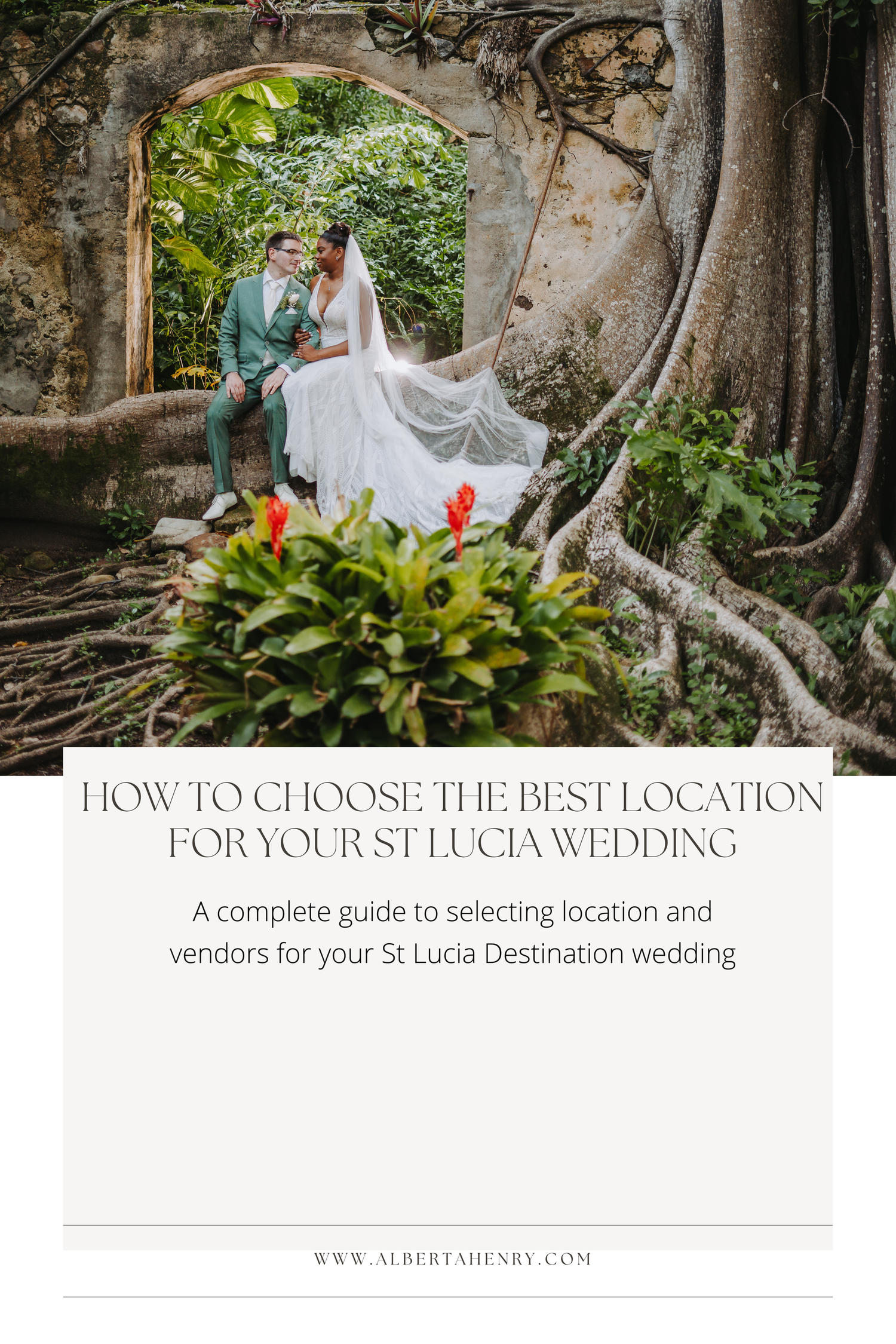 getting married in st Lucia- finding wedding location in St Lucia- Balenbouche Estate