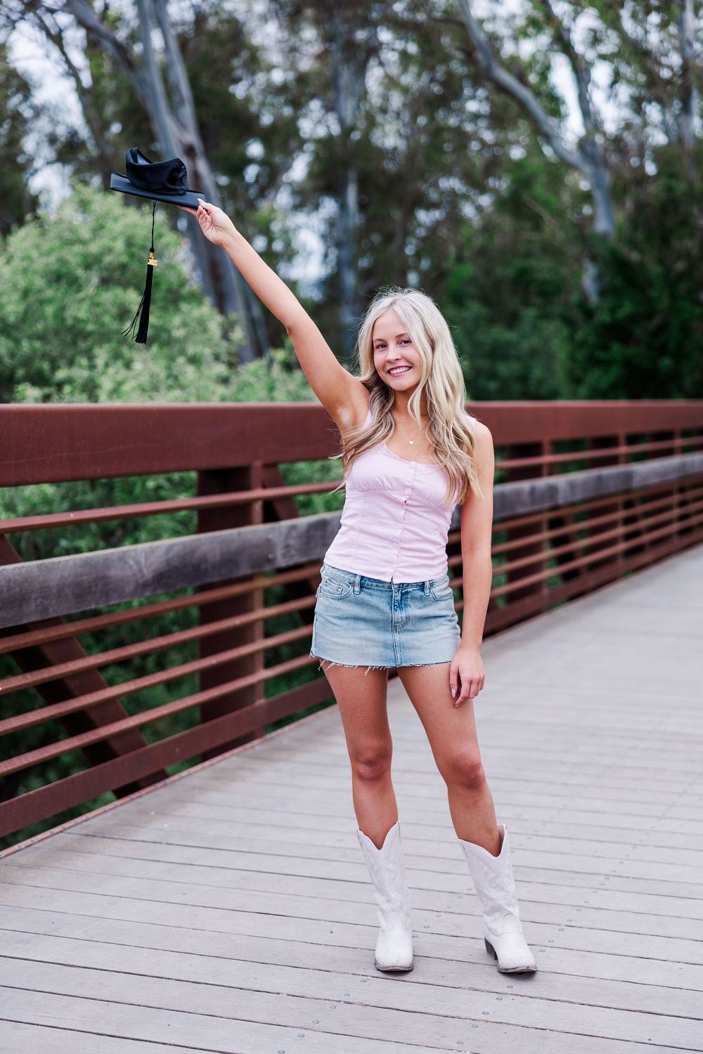 Senior photo session in Ventura County with unique locations, candid moments, and youthful energy
