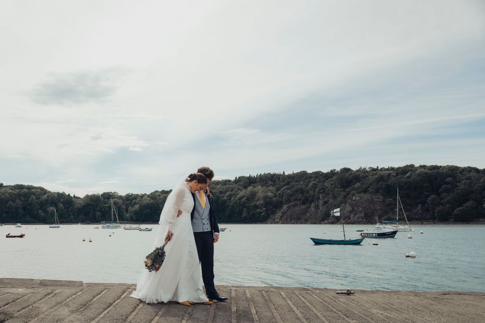 Photographe mariage Bretagne Plage Mer Rennes Louise de Vallavieille
