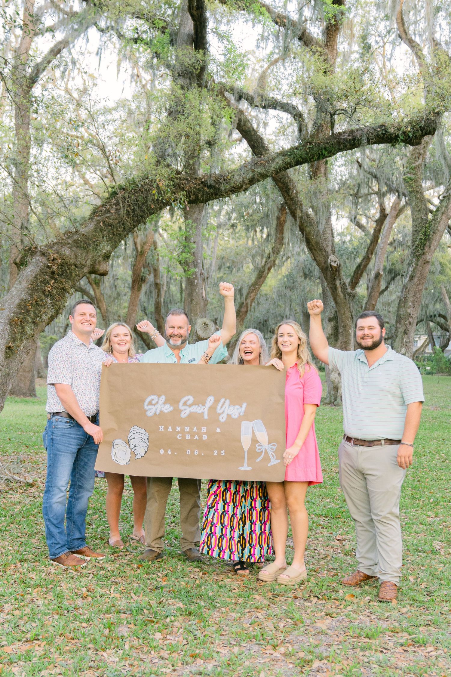 Mallery Park St Simons Island, park family photos, oak trees photography, Golden Isles photographer, family session near pier village