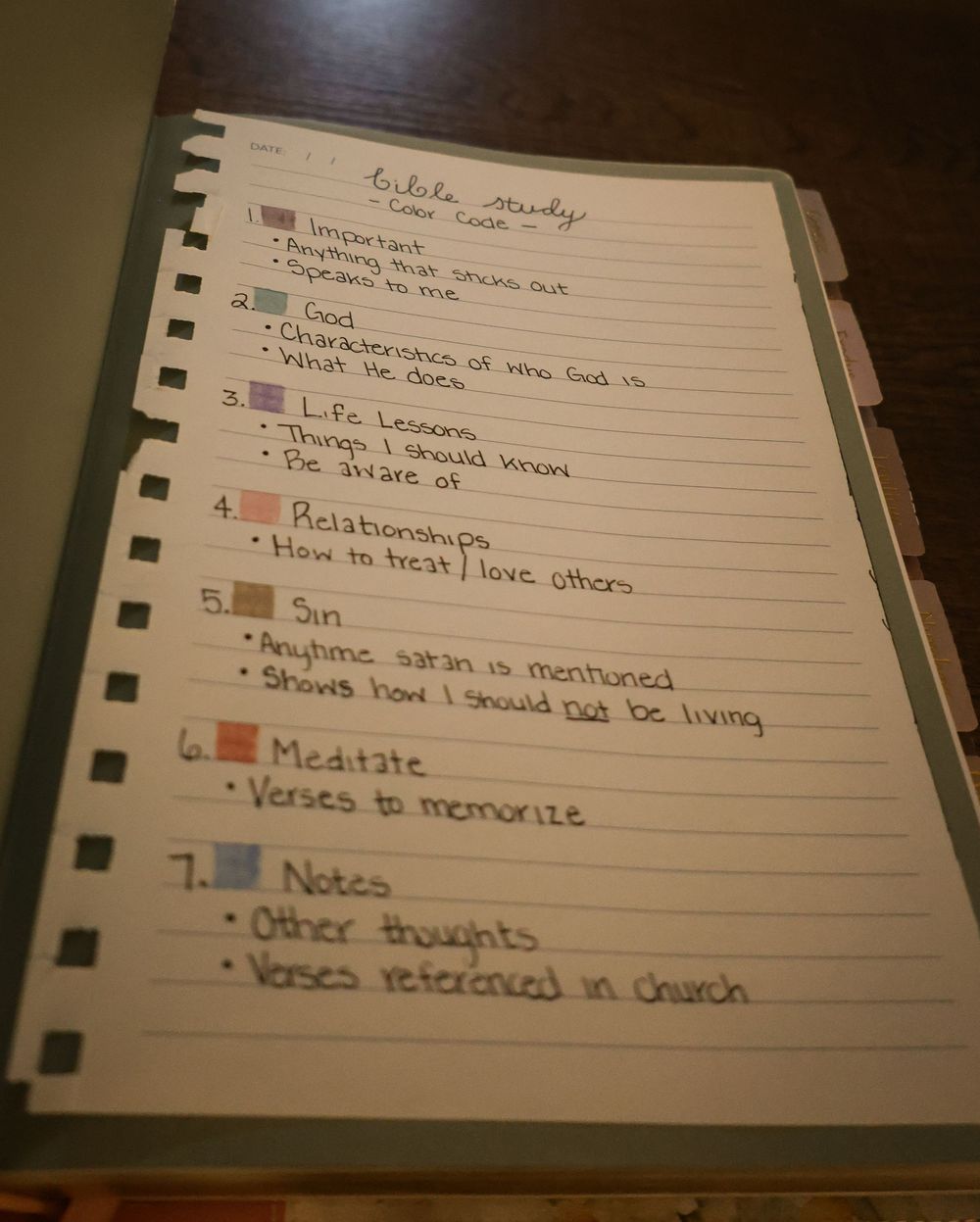 A Beginner's Guide to Taking Biblical Notes - The Candid Firefly