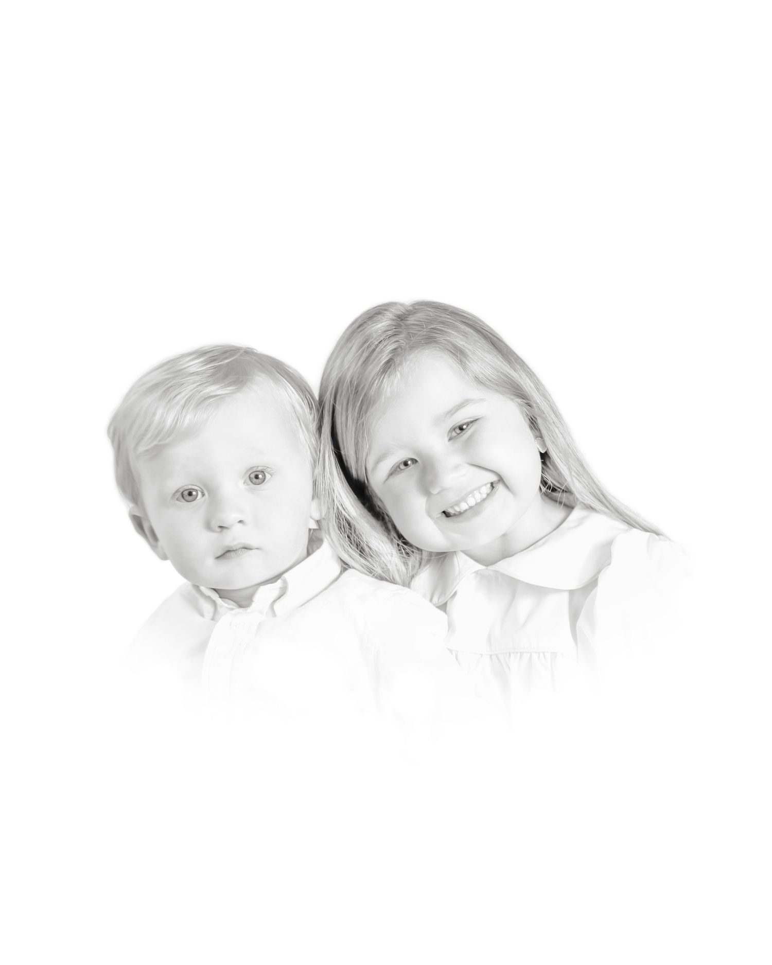 Series of fading portrait headshots arranged in horizontal sequence.