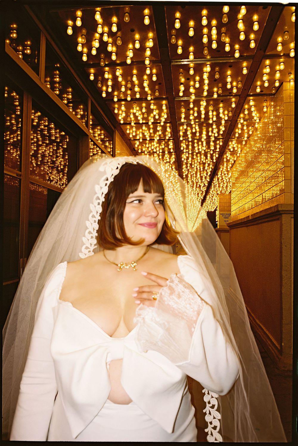 Las Vegas elopement on 35mm film