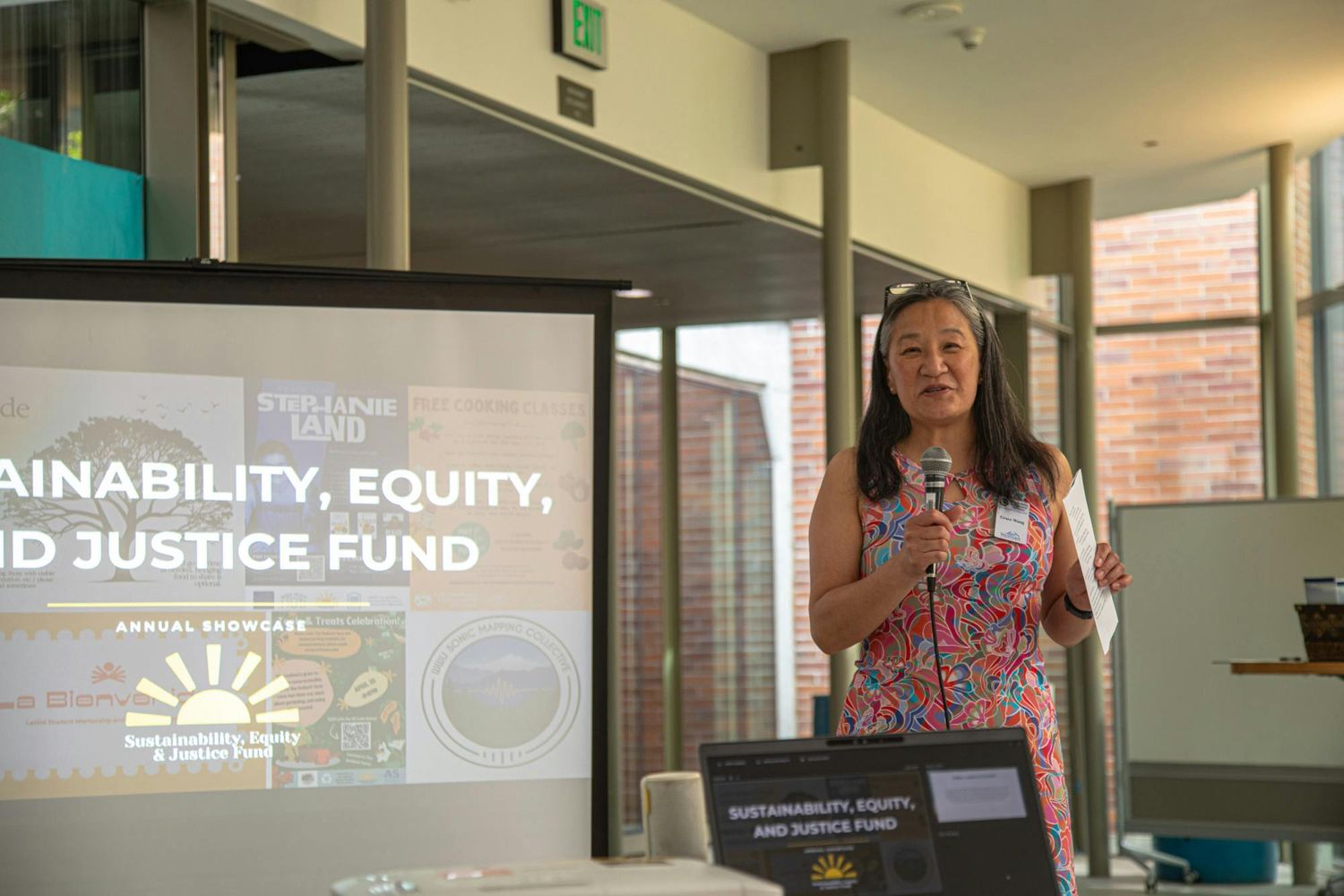 speaker at SEFJ event.