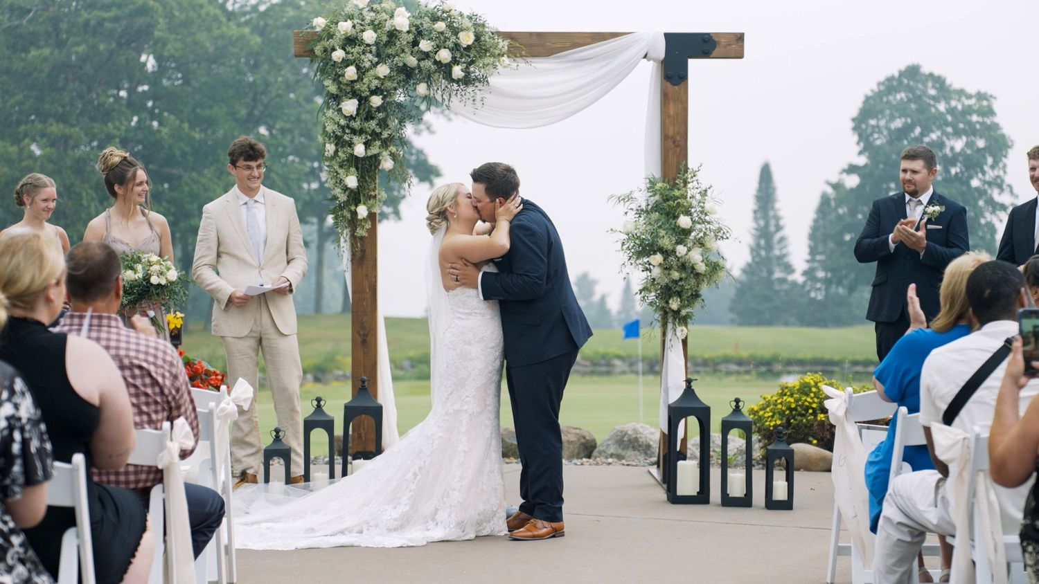 Snapshot from Wedding Film by Jake Fenton Productions