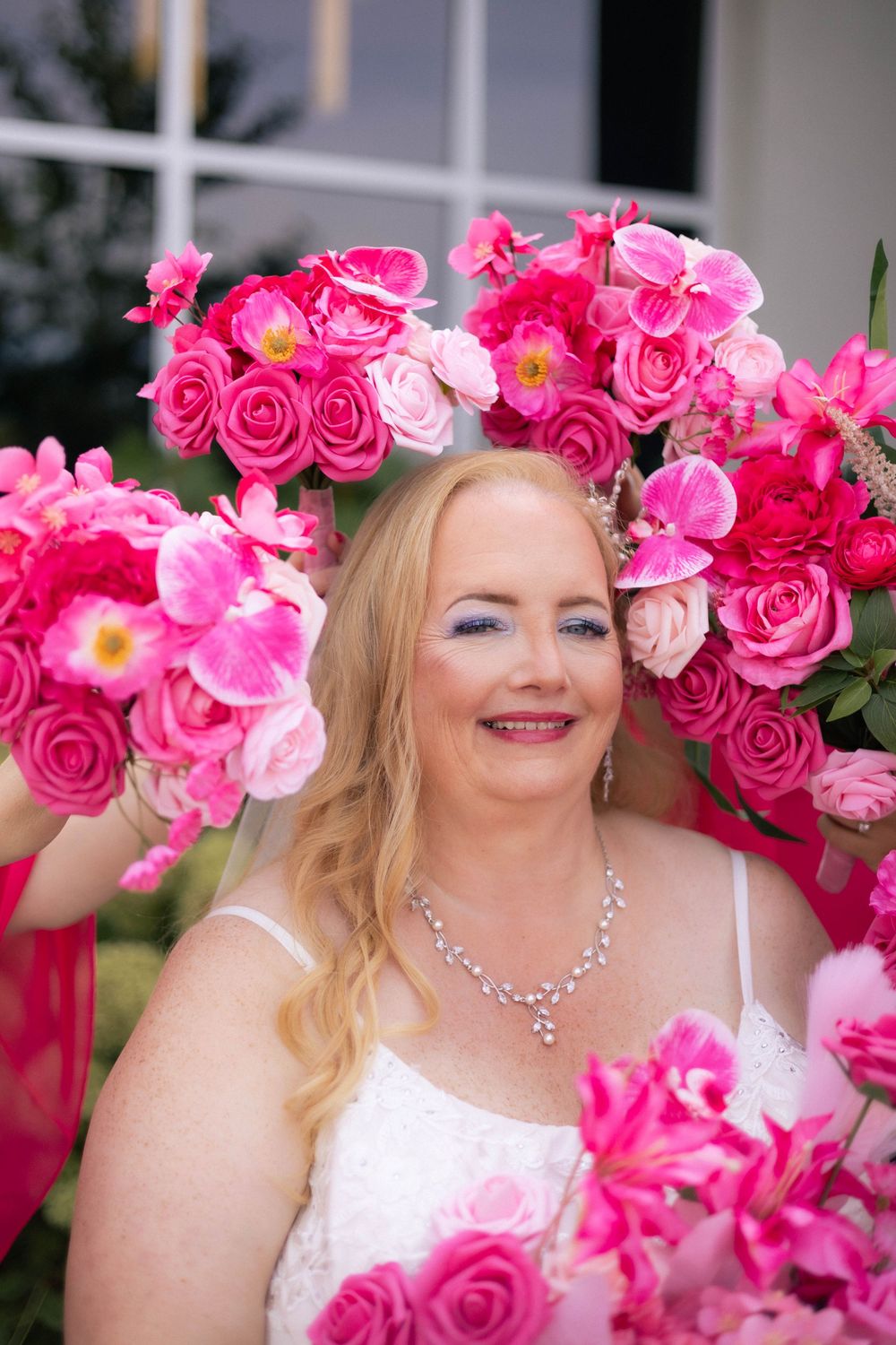 outdoor bridal portraits in Springfield, Illinois