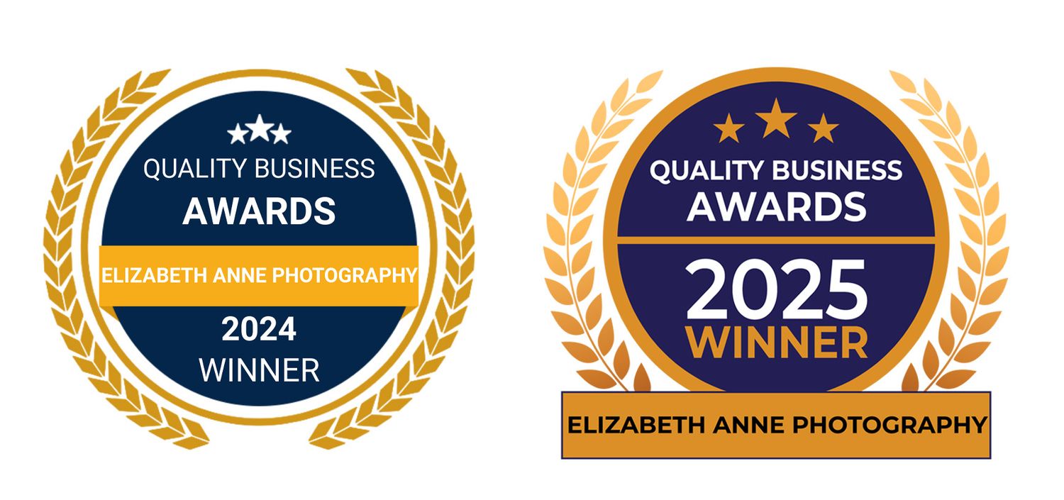 A row of gold and black circular award badges showing quality ratings and winner designations from different years.