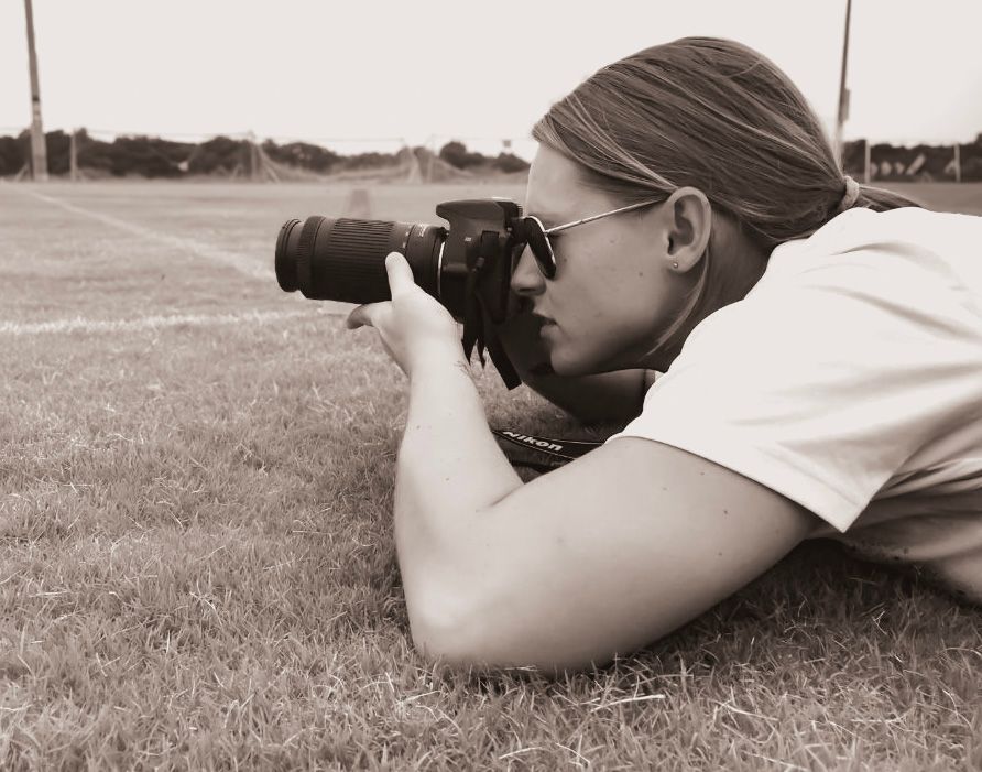 Photographer in action