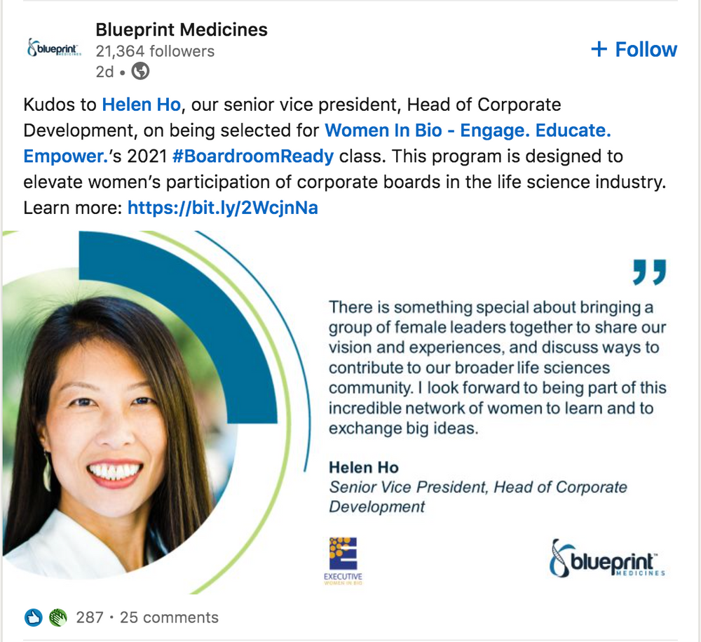 Helen Ho Blueprint Medicines