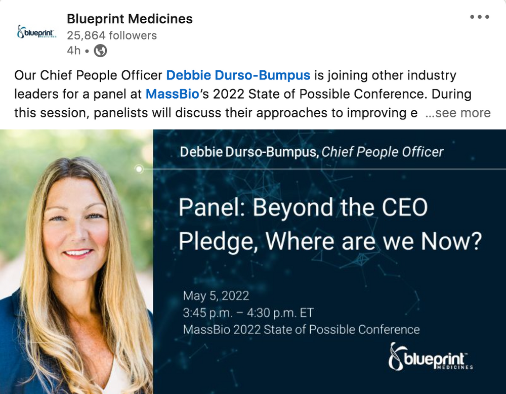 Debbie Durso-Bumpus Blueprint Medicines