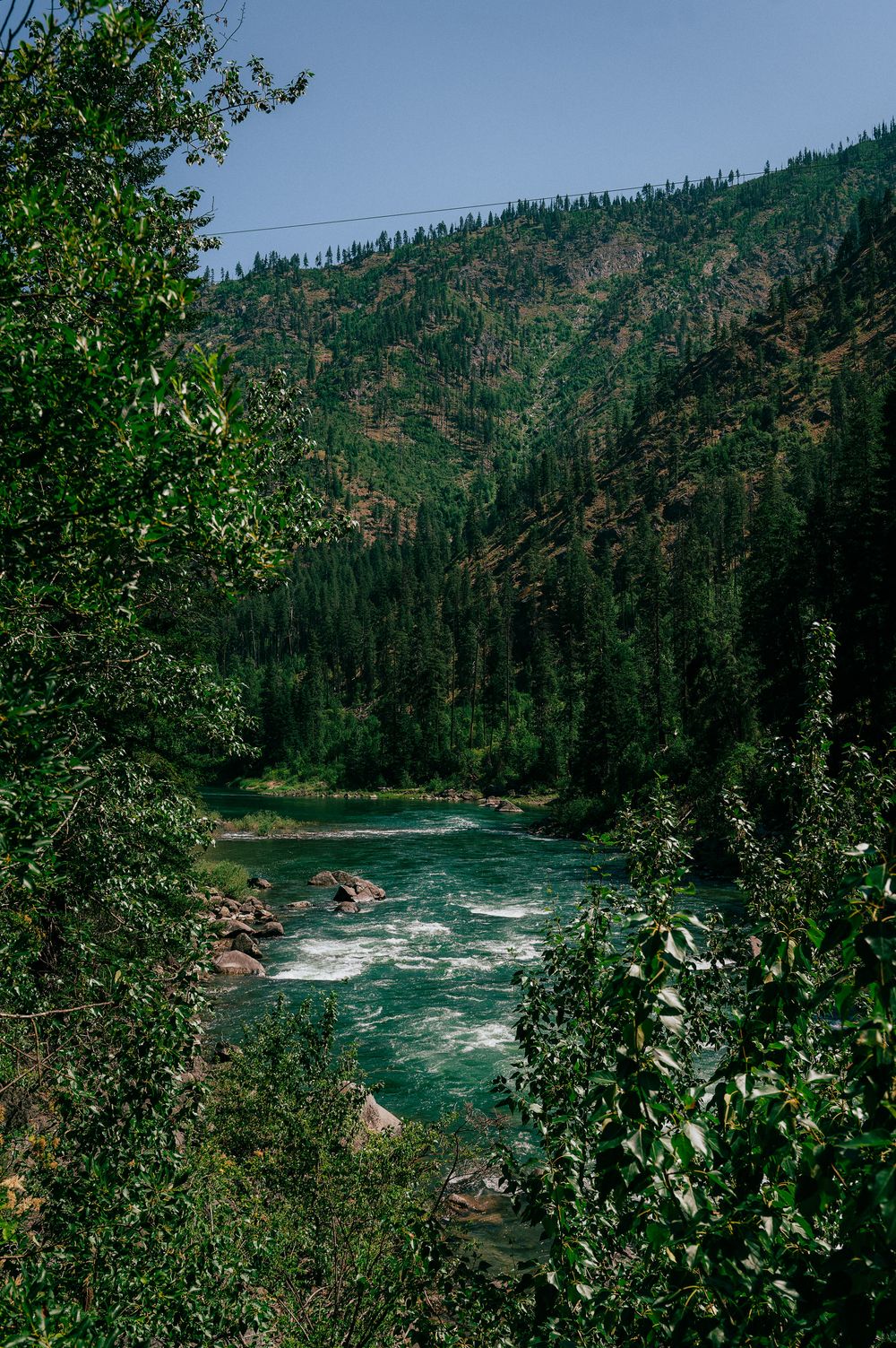Icicle river outside Leavenworth