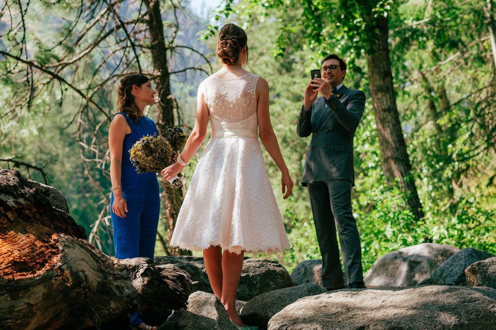 Candid portraits next to Tumwater Pipeline bridge