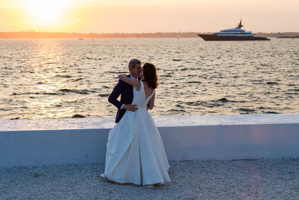 South County photographer at Belle Mer summer wedding Newport Rhode Island 
Authentic candid photographer
Golden Hour sunset photos