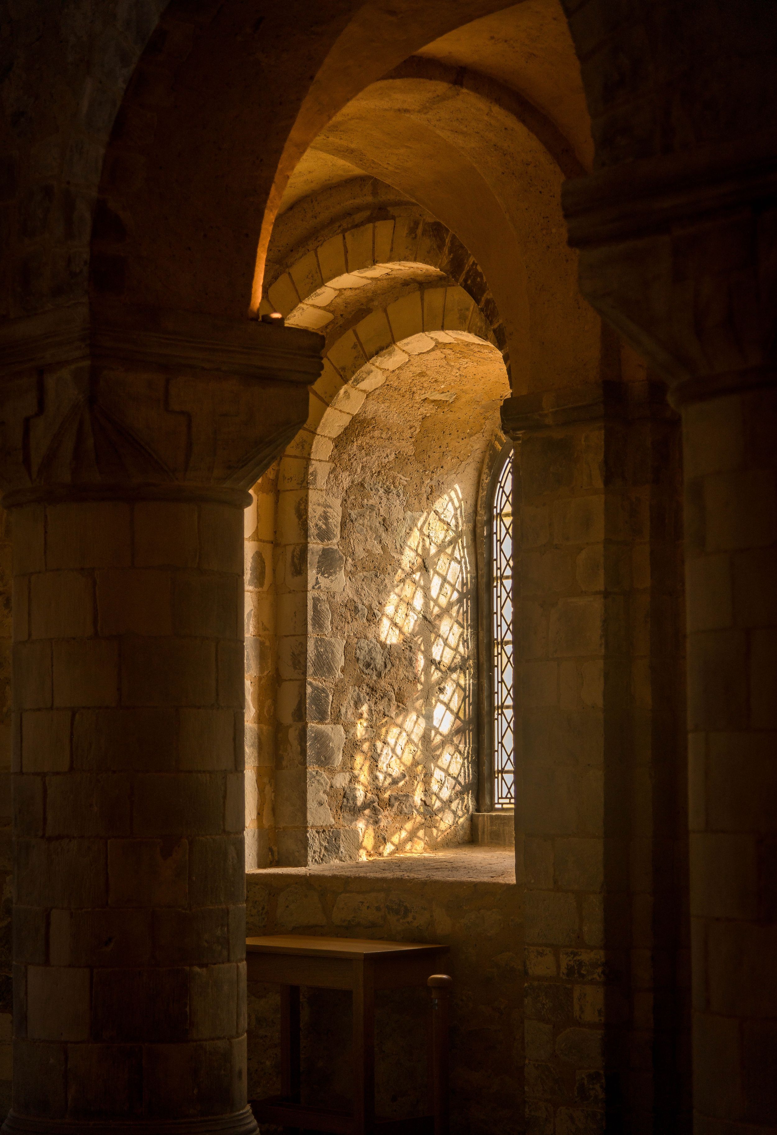 Interior of the White Castle. Tower of London.