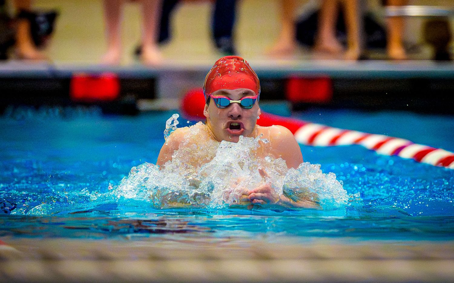 Cumberland Valley Swimming meet races and diving performances by SportsFox Photography, Mechanicsburg PA