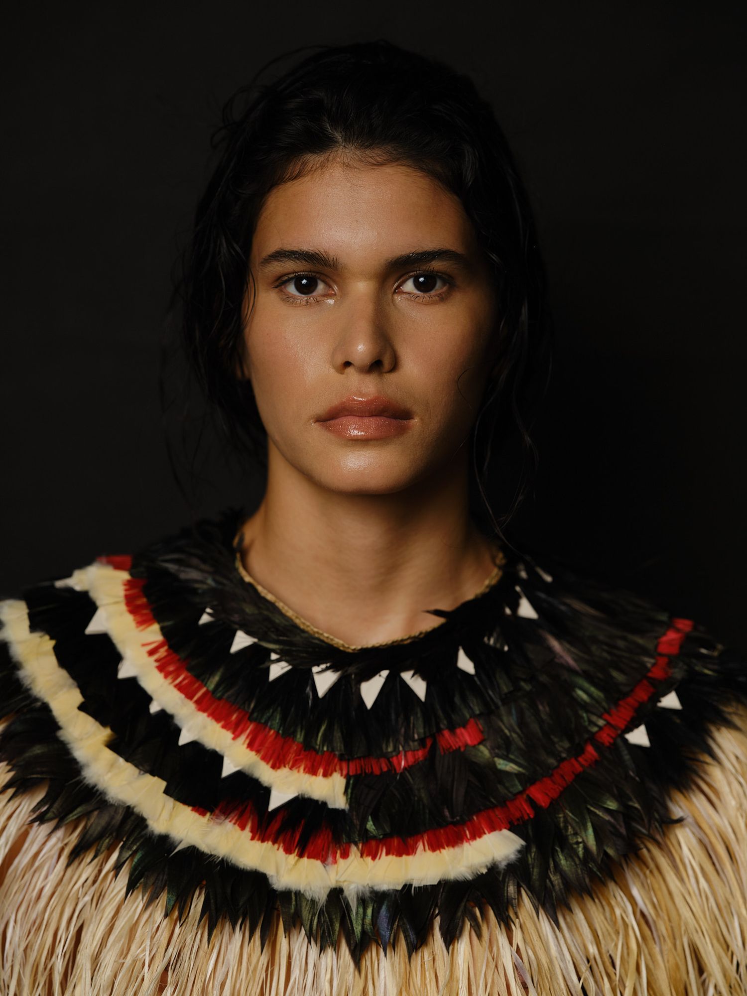 photo shooting portrait polynésien studio Papeete
