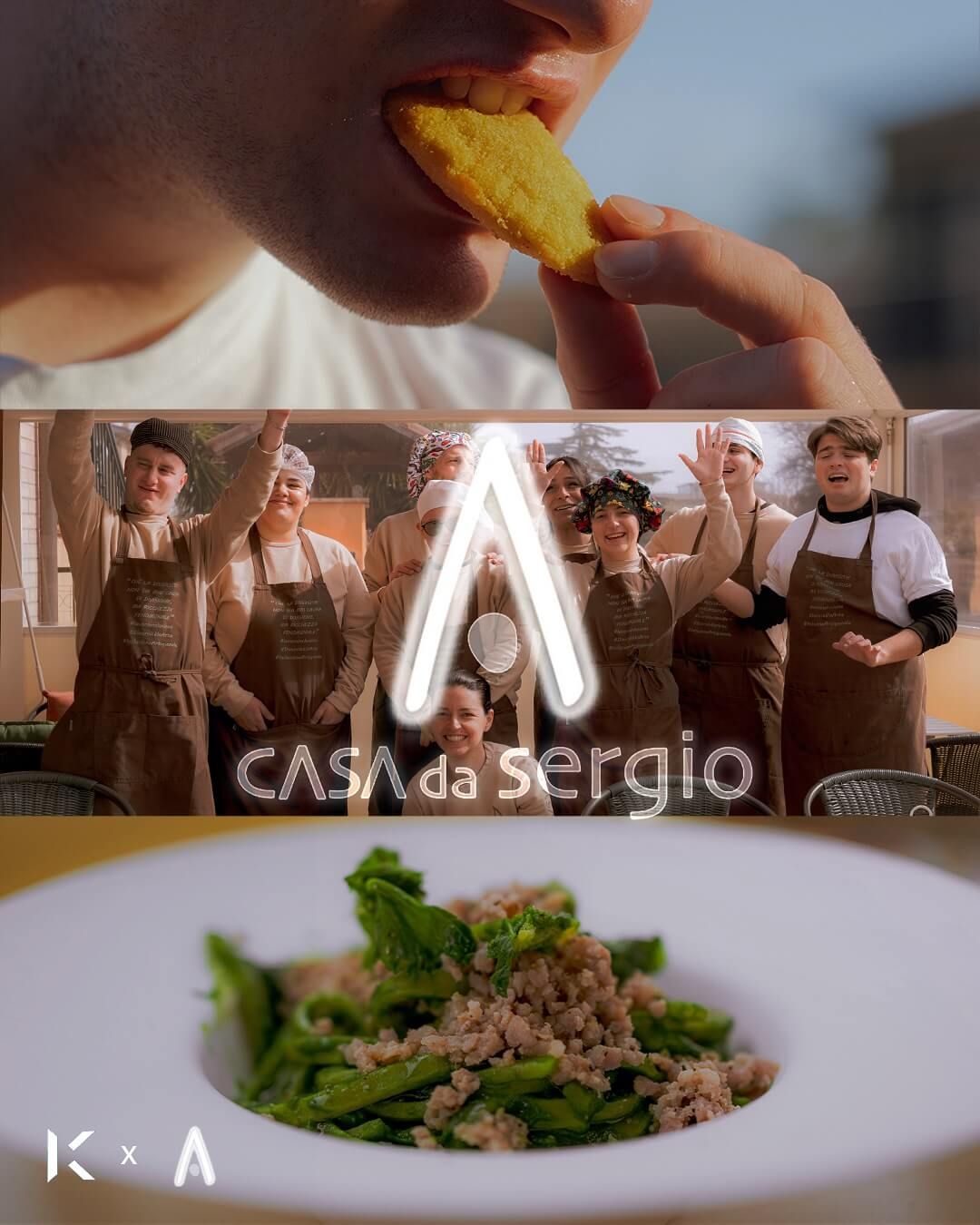 Immagine di alcuni ragazzi della cooperativa sociale di casa da sergio scattati da mirko paoloni