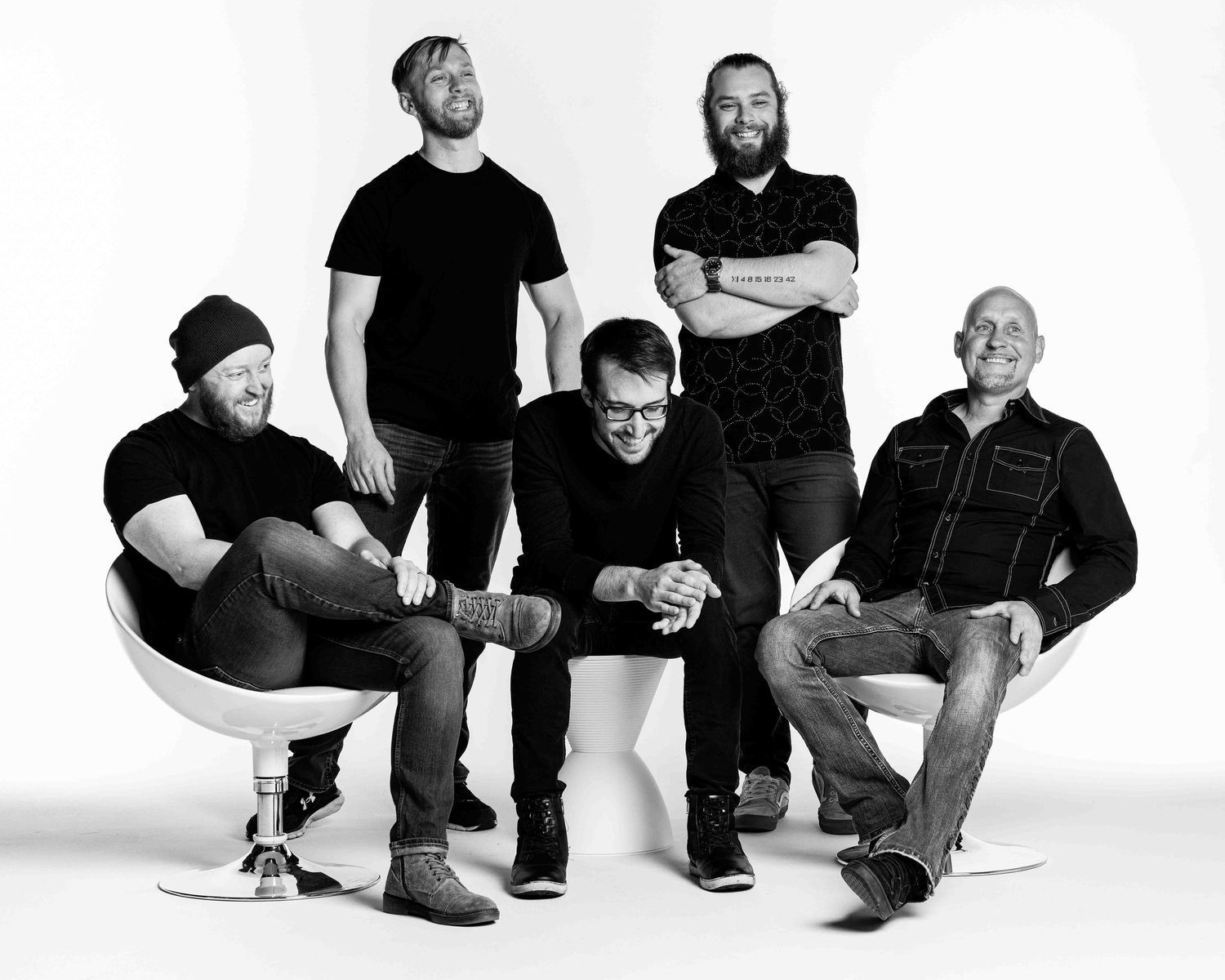 Studio band photography, promotional photography for bands