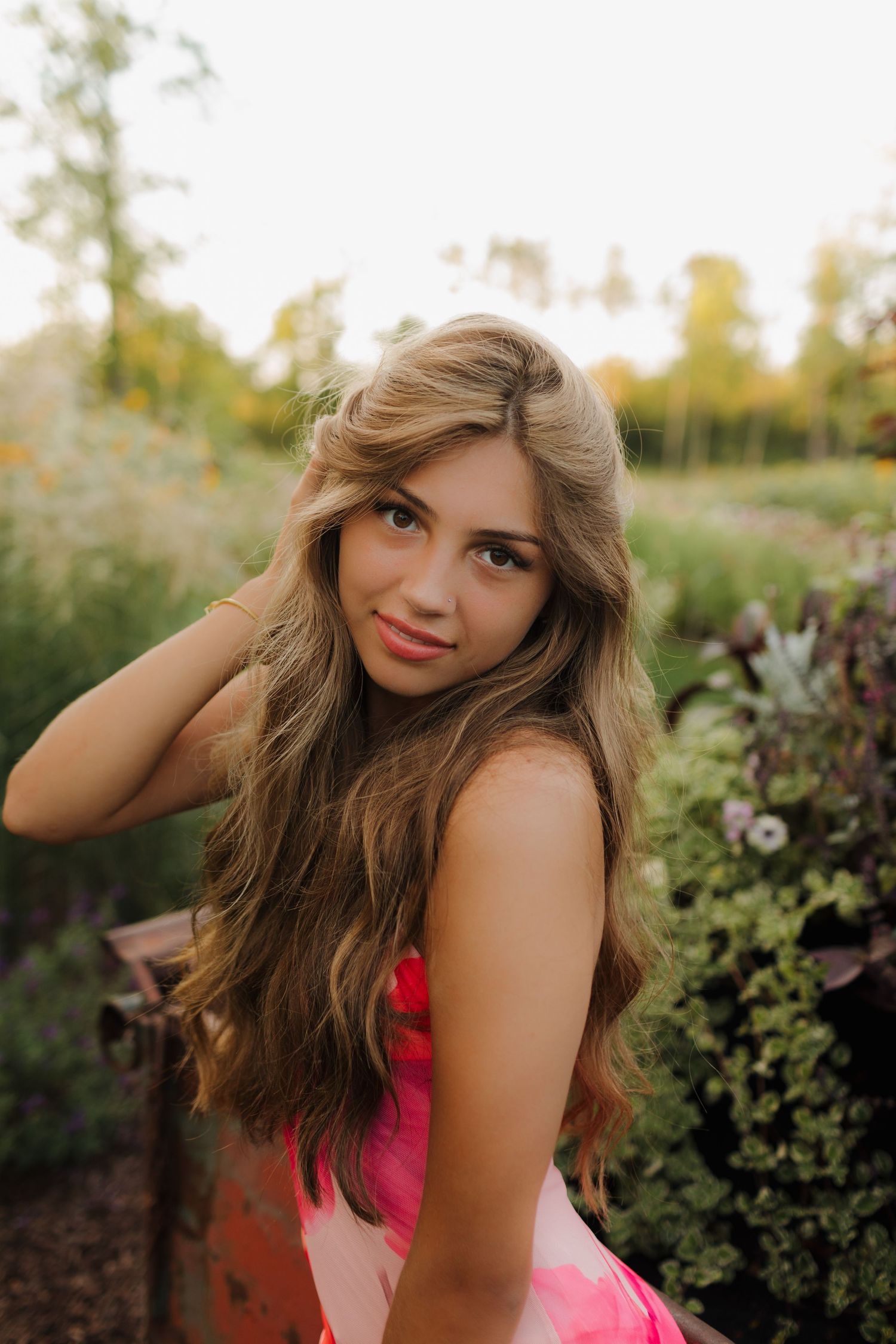 Milwaukee senior portrait photographer