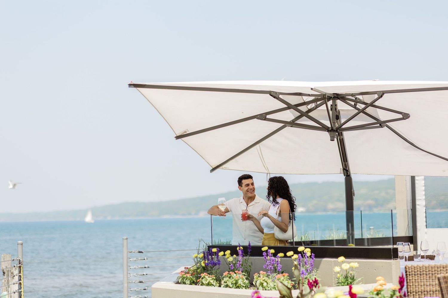 Forget-Me-Not Florist at work in Suttons Bay by Traverse City Marketing & Branding Photographer Grace Hudson