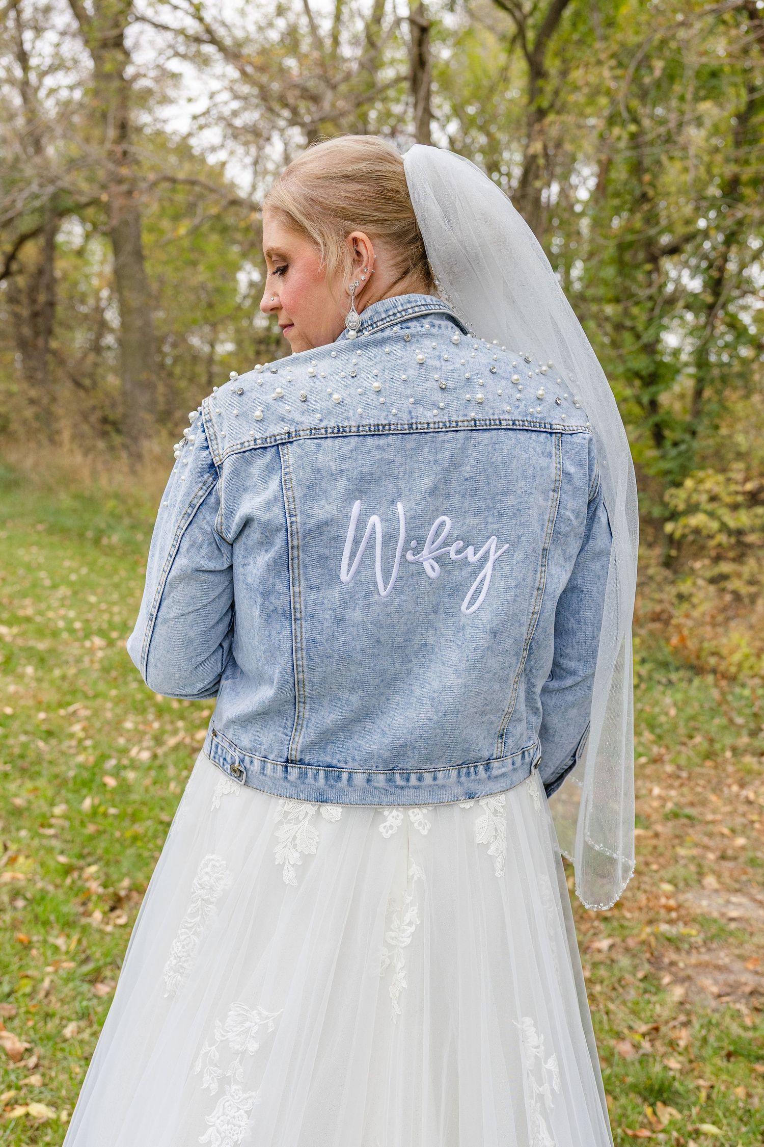 bride posing for a picture