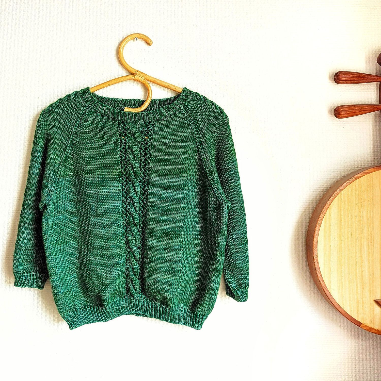 Sweater knitted with Symfonie Yarns