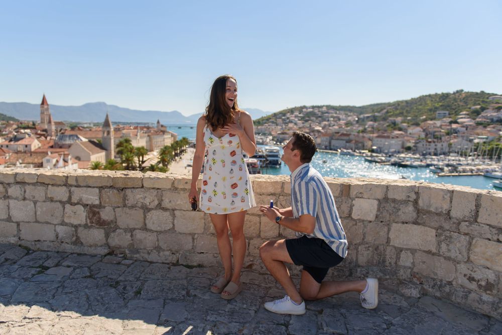 Proposal in Trogir, Croatia Split Photo Agency