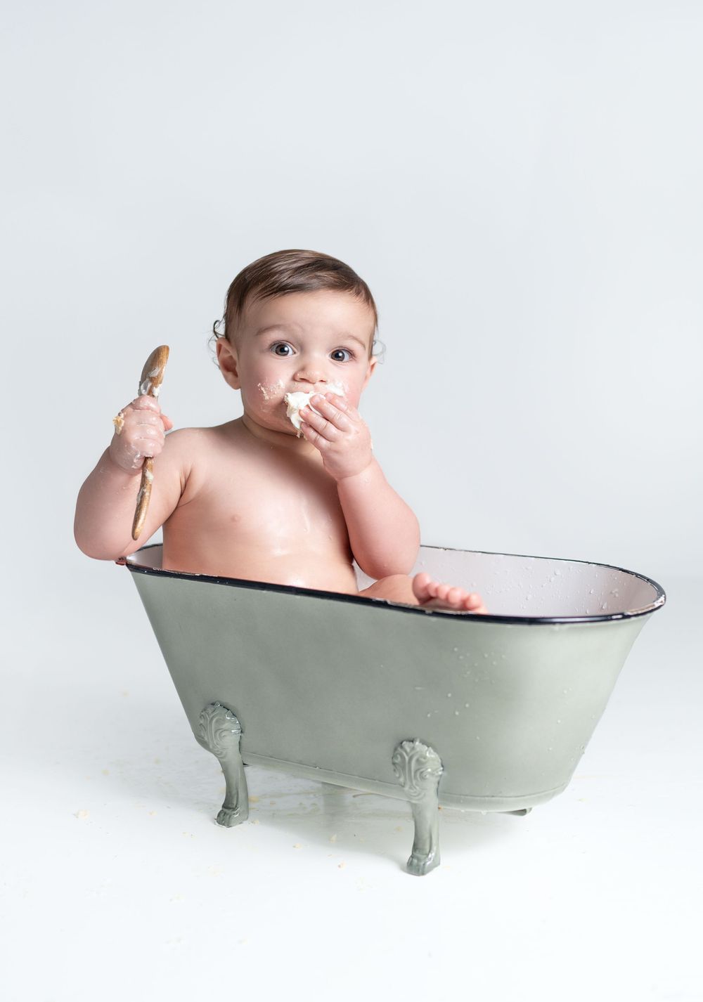 Cake Smash Birthday photoshoot in Merrimack NH