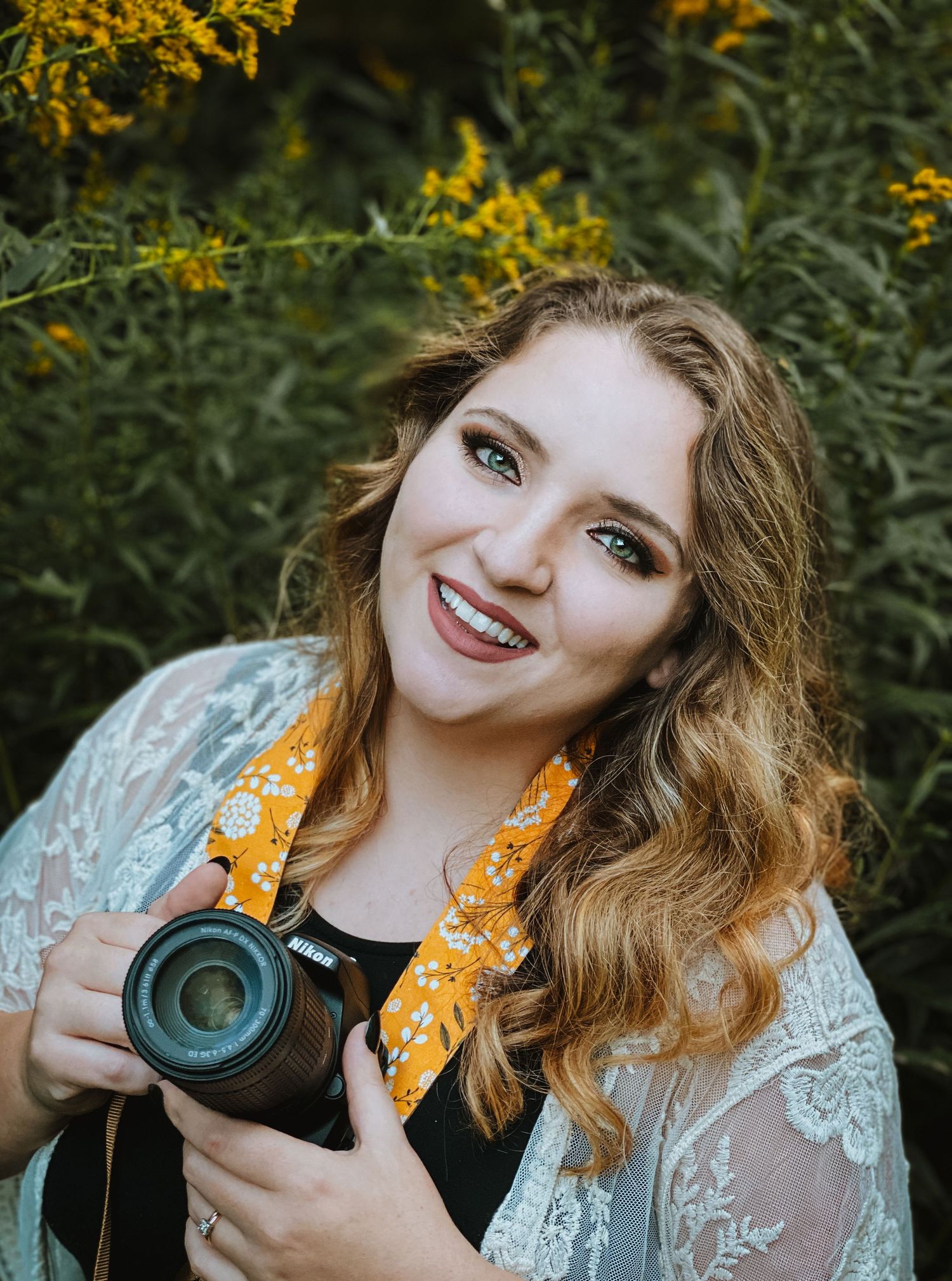 Maggie Ammons owner of Trippy Lens Photo, wedding and portrait photographer based out of Asheville, North Carolina