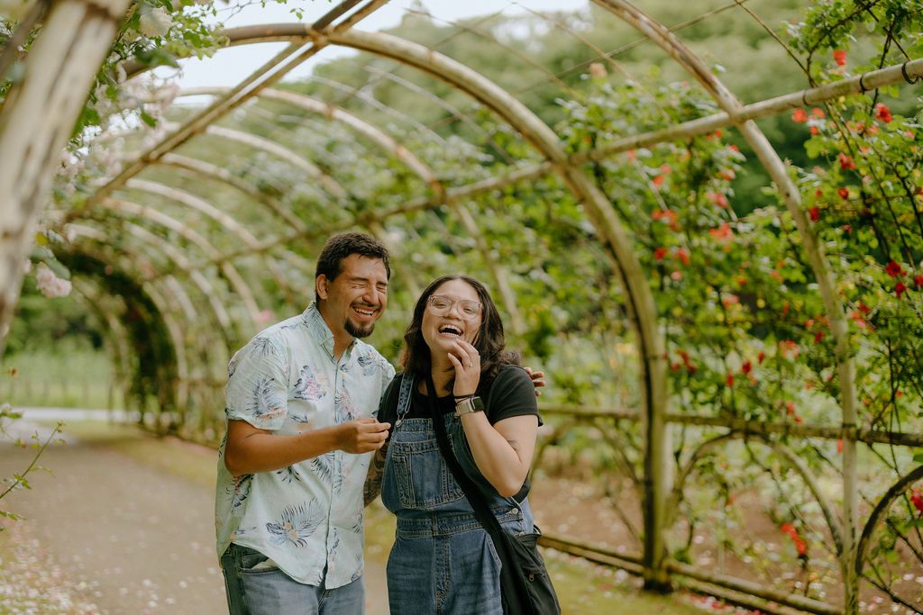 Proposal Photography at Ichikawa Rose Garden Chiba Tokyo