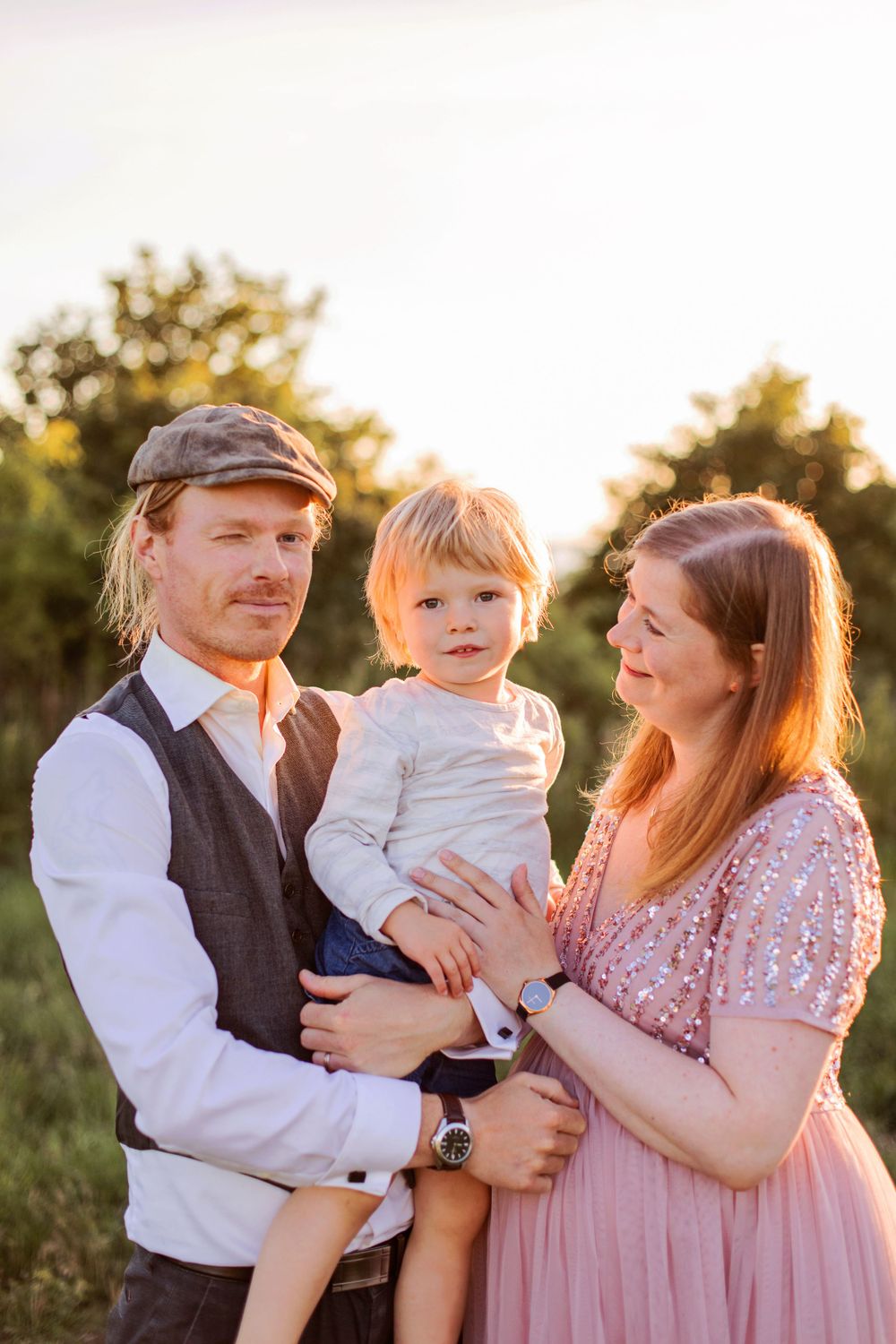 Gravid och familjefotografering i Rydebäck