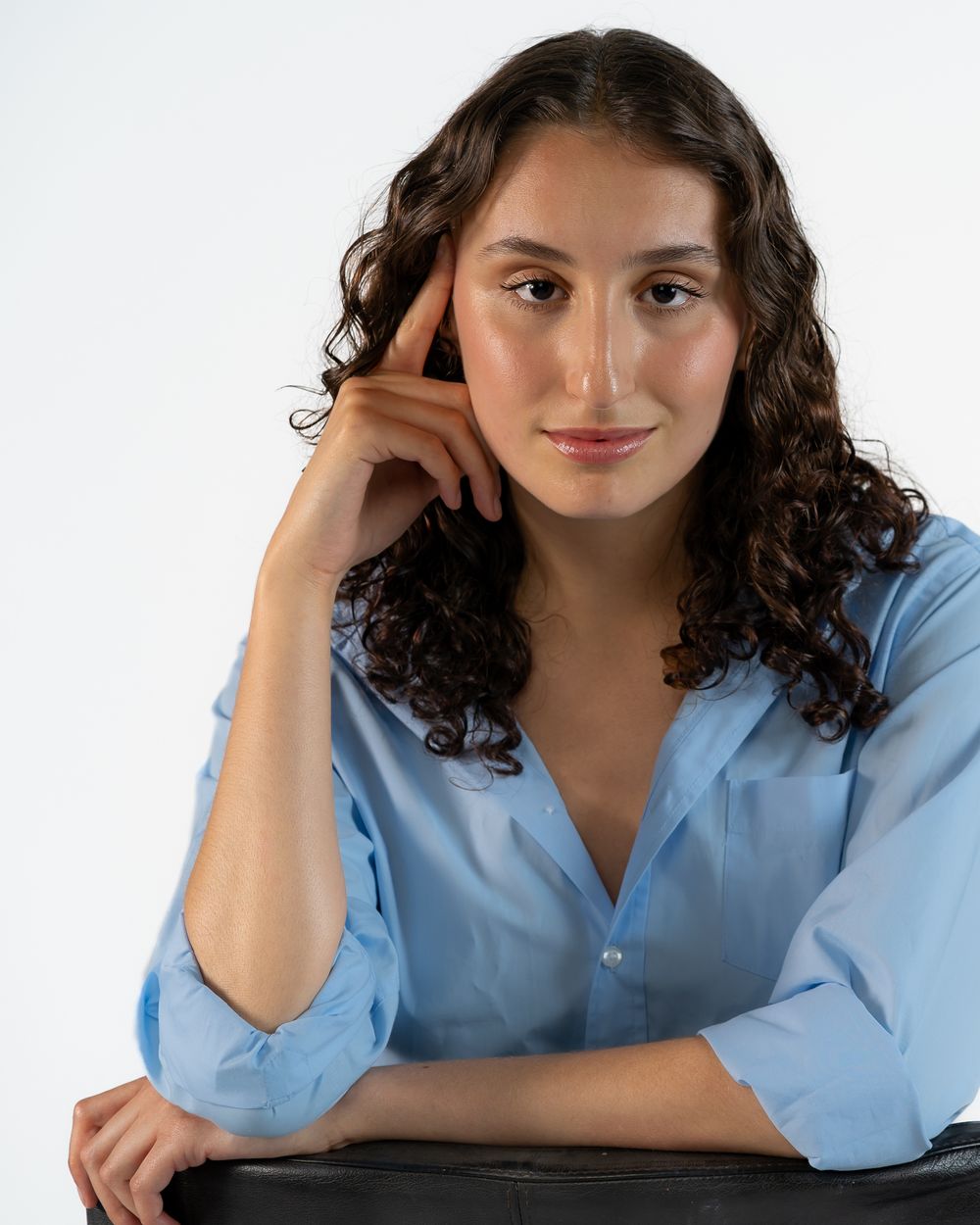 Headshot portrait of woman