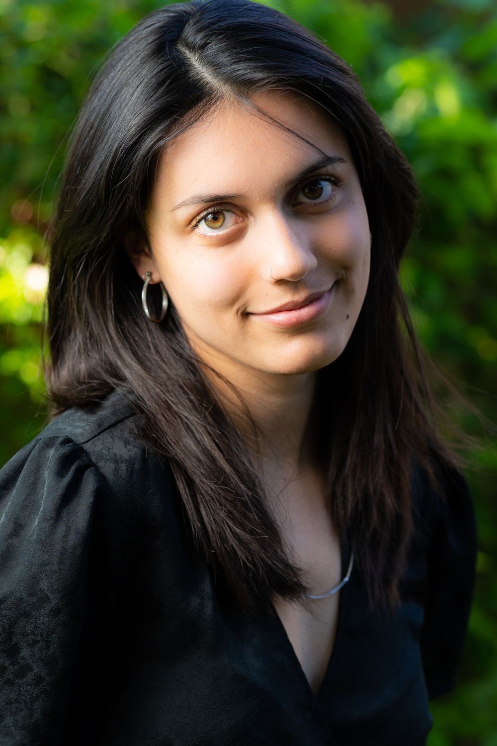 Headshot portrait of woman