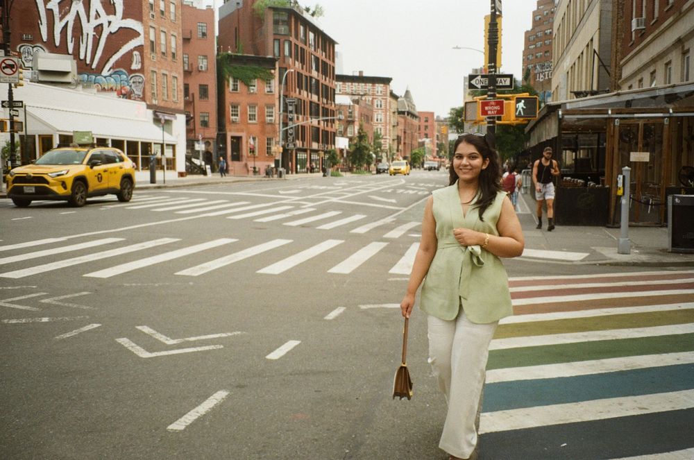 cinematic photography on 35mm film with travel-inspired, romantic atmosphere
