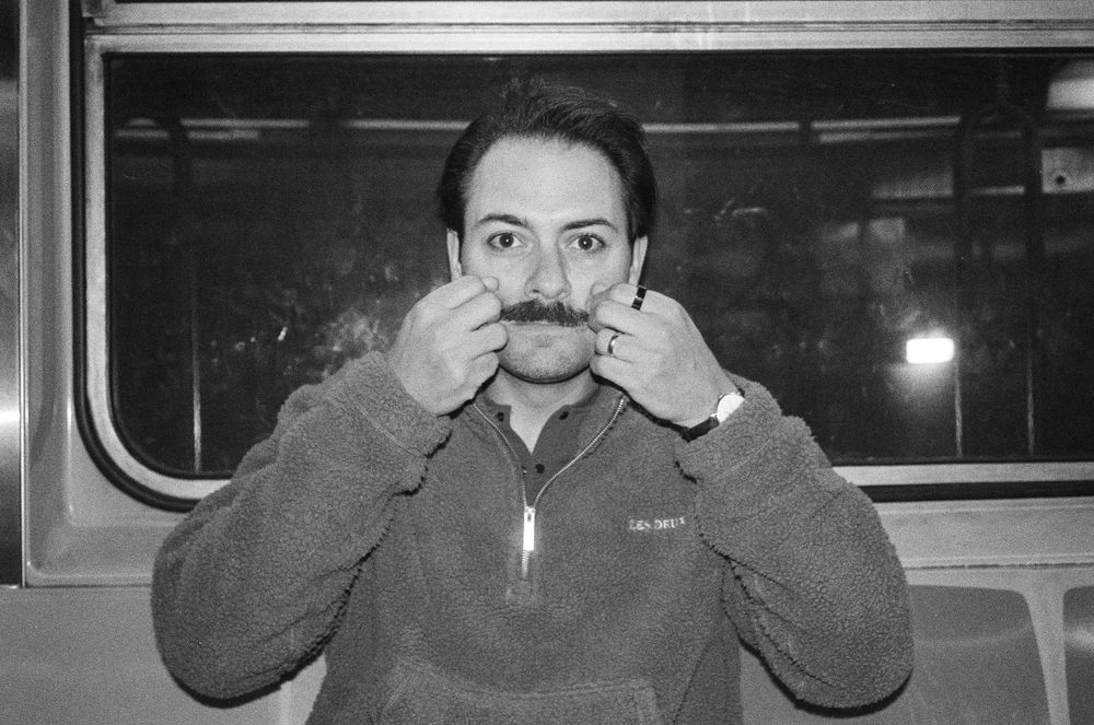 personal brand portrait session on film in New York City with editorial and lifestyle aesthetic