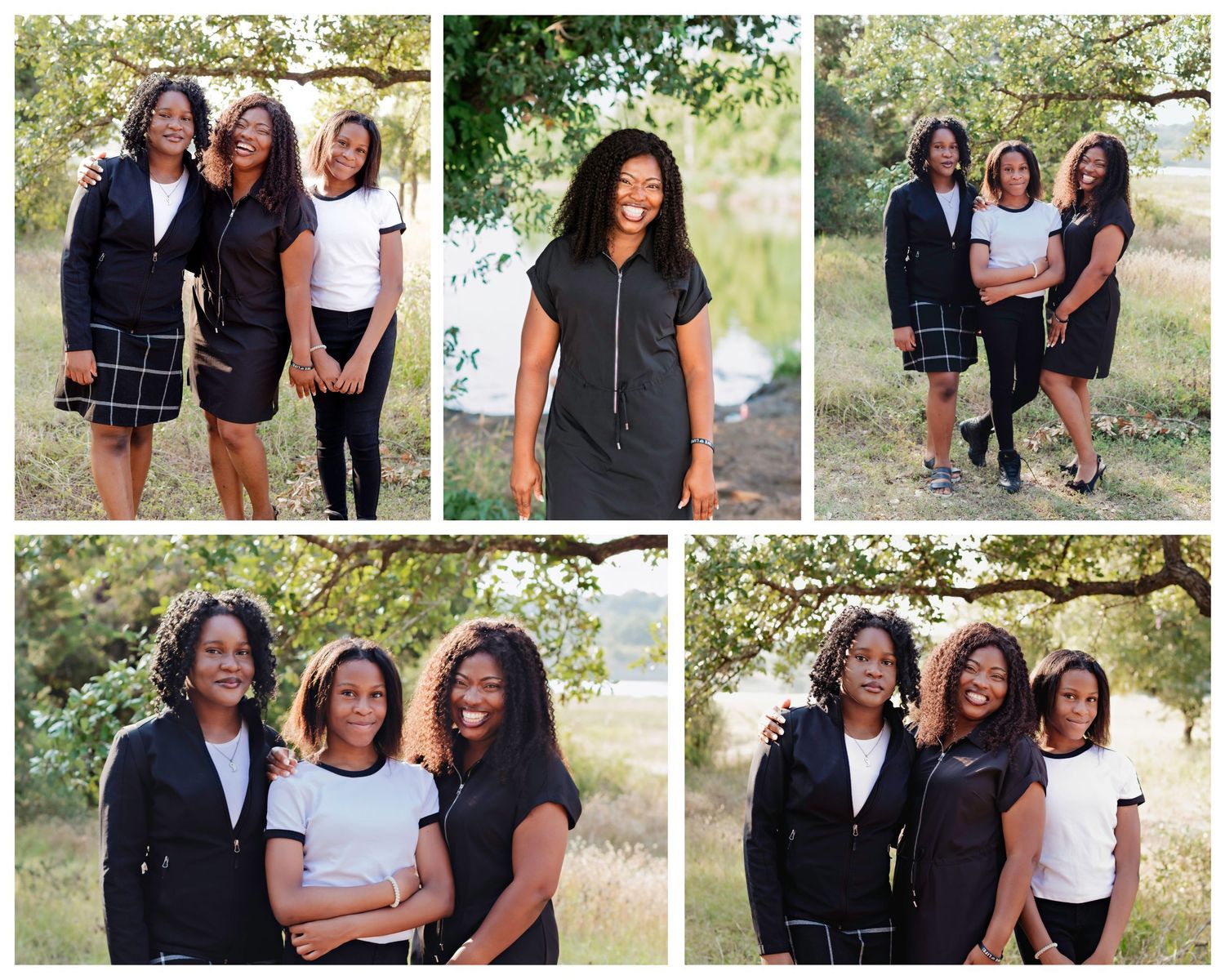mother daughter family photo session brushy creek lake park cedar park Texas