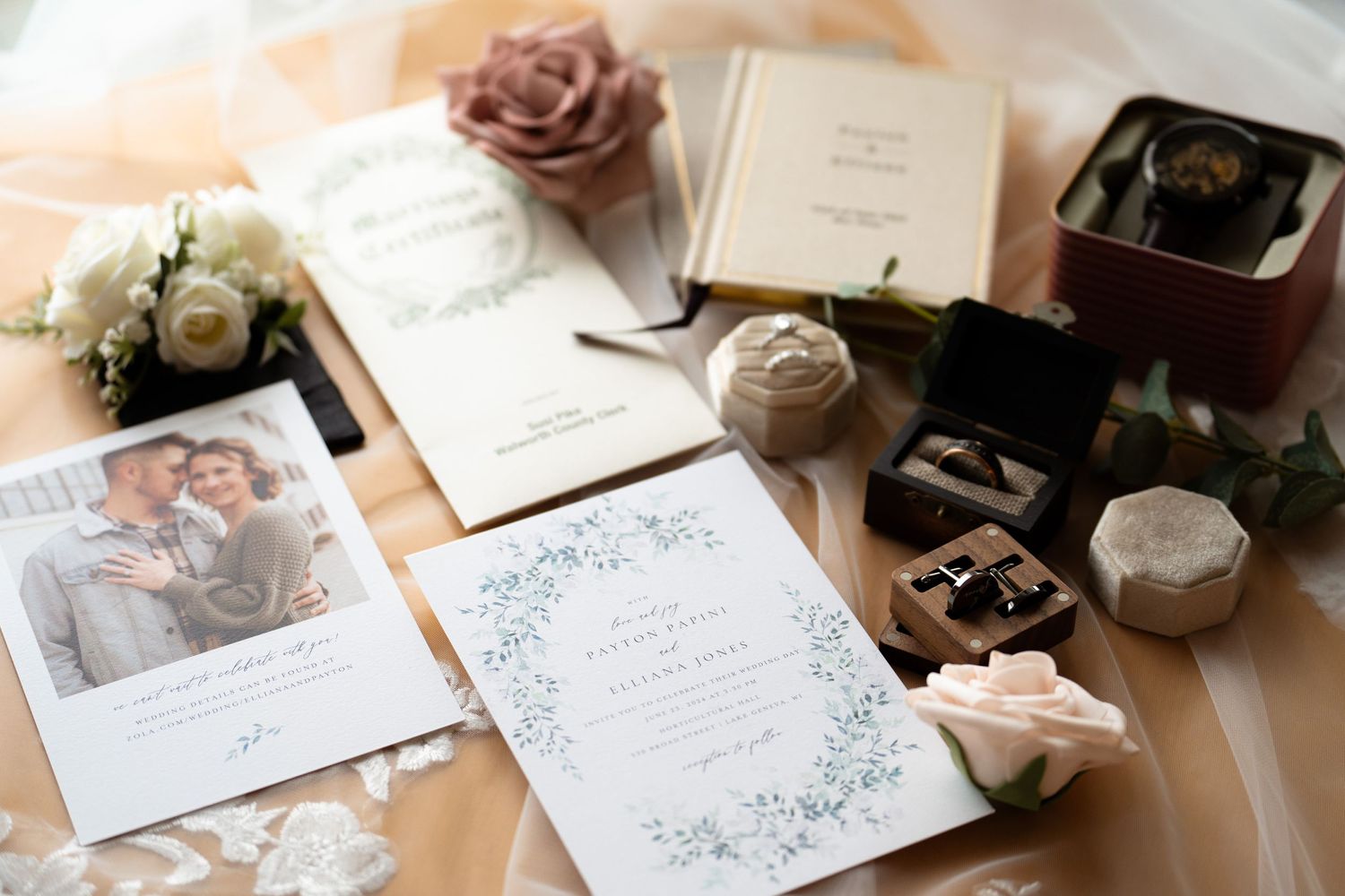 Wedding day details captured by Chicago destination photo and video team.