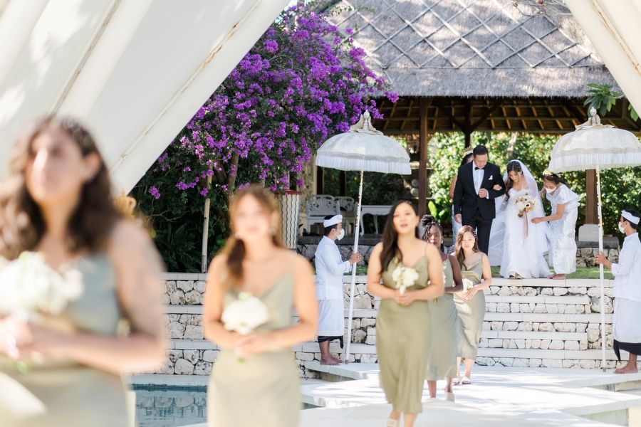 Tirtha bali wedding