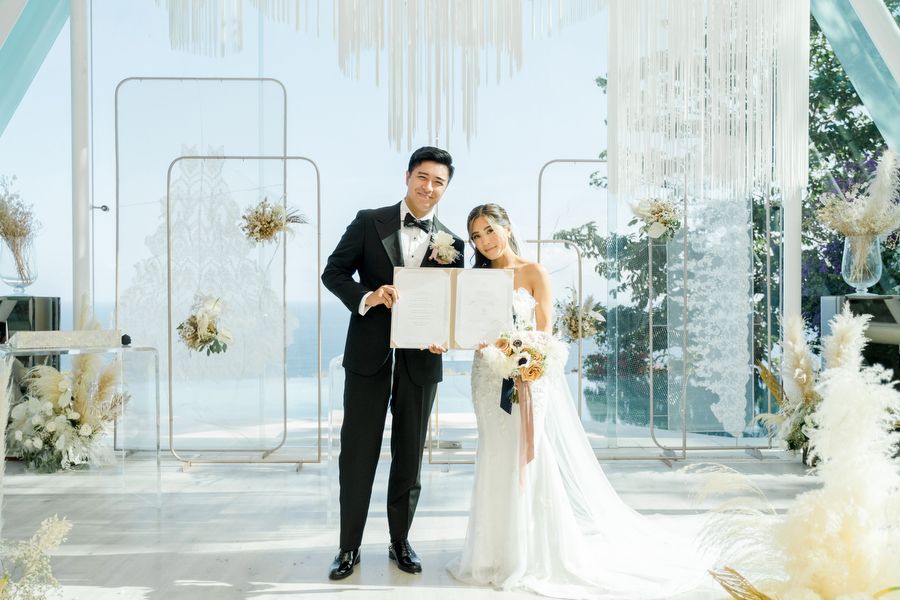 Tirtha bali wedding