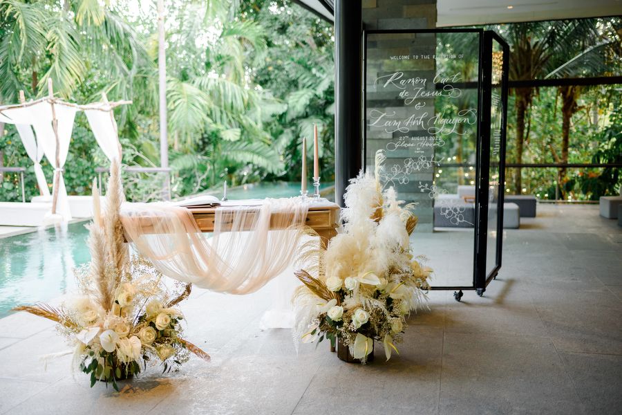 Tirtha bali wedding