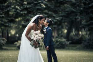 a photo of Nicolas Gorrens, professional wedding photographer, during a wedding in Belgium. professioneel trouwfotograaf