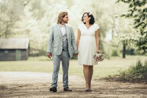 a photo of Nicolas Gorrens, professional wedding photographer, during a wedding in Belgium. professioneel trouwfotograaf