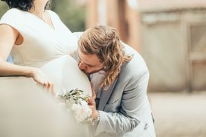 a photo of Nicolas Gorrens, professional wedding photographer, during a wedding in Belgium. professioneel trouwfotograaf